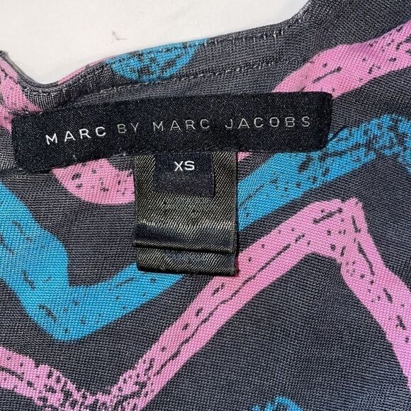MARC‎ by Marc Jacobs blue & pink dress, Size XS - Picture 13 of 14